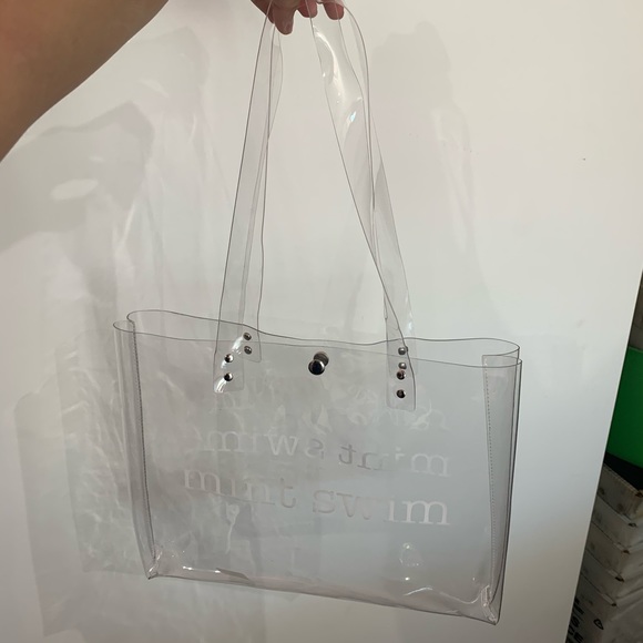 Mint Swim Bags Mint Swim Clear Beach Bags Poshmark